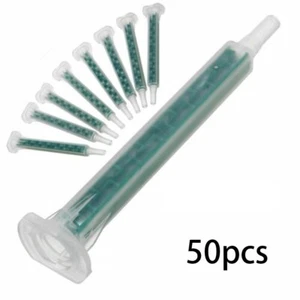 50 pieces 2K adhesive mixing tips mixer nozzles mixer tips static mixer - Picture 1 of 12