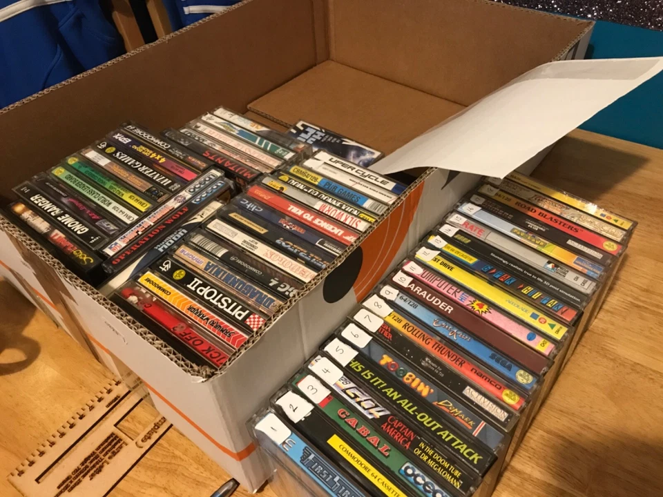 Commodore 64 double case games (T2) - Image 1 of 1