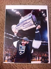 Dwight King Autographed 8x10 photo LA Kings Lethbridge Hurricanes Canada