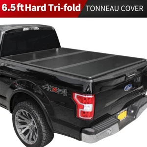 6.5ft FRP Hard Tonneau Cover For 2015-2025 Ford F150 F-150 Truck Bed Waterproof - Picture 1 of 14