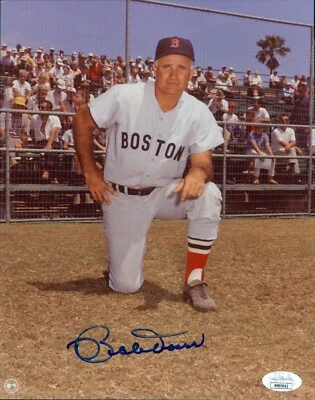 Bobby Doerr Boston Red Sox Signed 8x10 Glossy Photo JSA Authenticated - Image 1 of 2