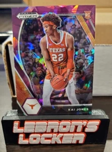2021-22 Panini Prizm Draft Picks Purple Ice Prizm Variation /149 Kai Jones #14 - Picture 1 of 2