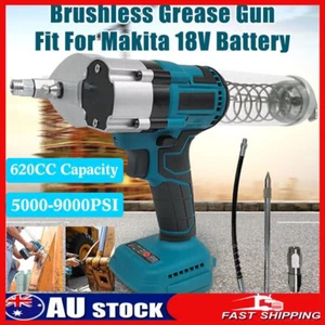 9000PSI Brushless Electric Grease Gun 620cc Cartridges For Makita 18V No Battery - Picture 1 of 13