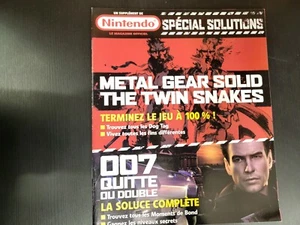 Nintendo Special Solutions Magazine Metal gear solid twin snakes - Picture 1 of 2