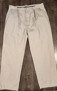 Polo Ralph Lauren Chino Pants Men Size 38×28 Beige pleated - Picture 1 of 10