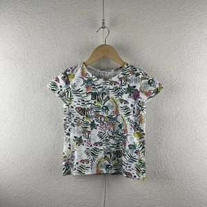Art & Eden l 7 Kid’s Girls’ Colorful Sketchy Art Organic Waterworld Brianna Top - Picture 1 of 14