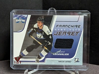 02-03 (ITG) BAP Signature Series Franchise Players #FJ27 Vincent Lecavalier /50 - Image 1 of 2