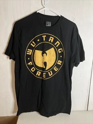 WU-TANG CLAN “Wu-Tang Forever” Licensed Rap T-Shirt, 2014. LARGE Pre-owned - Image 1 of 4