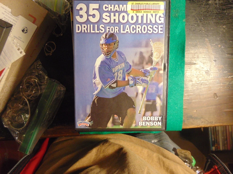 35 CHAMPIONSHIP SHOOTING DRILLS FOR LACROSSE DVD EX LIBRARY - Image 1 of 1