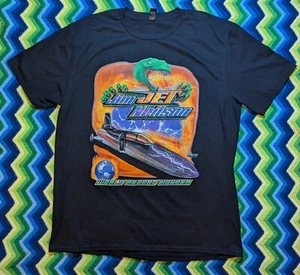 Maglietta Land Speed Record Jim Neilson Jet Race Racing Salt Flats 400 mph taglia XL - Foto 1 di 3
