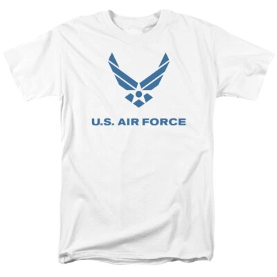 Camiseta gráfica para hombre adulto con licencia logotipo de la fuerza aérea de EE. UU. SM-5XL Foto 1 de 2