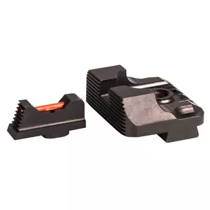 Front Rear Fiber Optic Sight Glow Scope for Glock Pistol Gun 17 19 20 - Picture 1 of 8