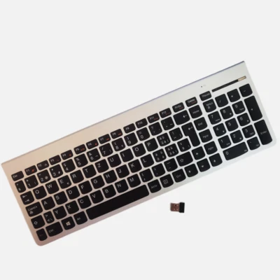 Switzerland layout silver wireless keyboard for lenovo SK-8861 - Image 1 of 4