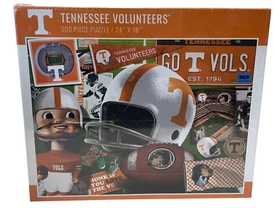 Tennessee Volunteers VOLS 500 Piece Puzzle 24" X 18" Collegiate Licensed - Image 1 of 3