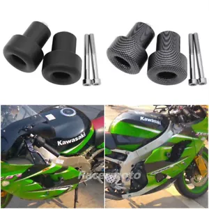 No Cut Frame Sliders for Kawasaki ZX6R 1998-2002 ZX9R 1998-2003 ZX12R 2001-2004 - Imagen 1 de 11
