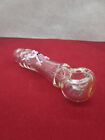 Handmade Glass Spoon Pipe W Pink Frog