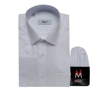 Herren Hemd Regular Langarm 51/52 Gr.5XL Weiß - Bild 1 von 4