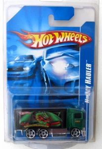 HOT WHEELS PATRICK DRAGON WAGON HIWAY HAULER RLC EXKLUSIV schwarz & grün HTF - Bild 1 von 4