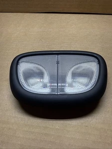 2013-2016 Dodge Dart & Chrysler 200 Black Overhead Front Dome Roof Map Light - Picture 1 of 4