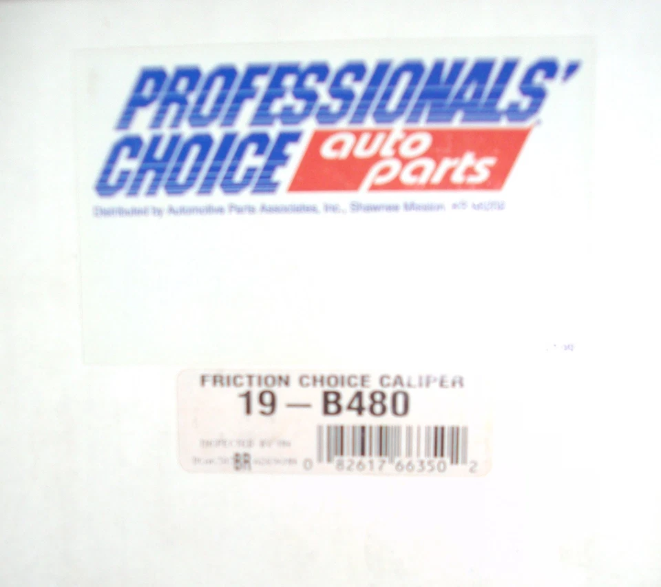 Pinza de freno de disco delantera, izquierda - 19-B480 se adapta a Saab 99/900, 75-87 Foto 1 de 1