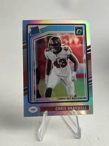 Donruss Optic Chris Braswell 2024 plata holo clasificación novato #220 Buccaneers radiocontrol - Imagen 1 de 2