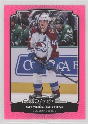 2022-23 O-Pee-Chee Neon Pink /75 Samuel Girard #163 - Image 1 of 2