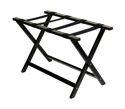 Casual Home Heavy Duty 30" Extra-Wide Luggage Rack, solid wood Espresso - Image 1 of 4