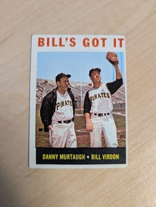 1964 Topps #268 Bill's Got It (Danny Murtaugh / Bill Virdon) Pirates - Bild 1 von 2