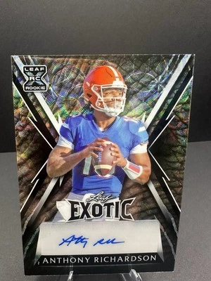 2023 Leaf Exotic - Anthony Richardson #BA-AR1 Elephant Kaleidoscope /6 (AU, RC) - Image 1 of 2