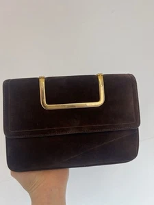 Vintage Saks Fifth Avenue Clutch Crossbody Bag/Purse 3 Way Styling - Picture 1 of 14