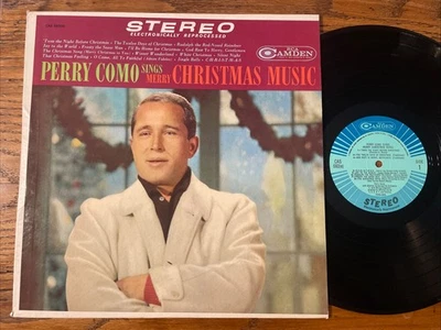 Perry Como Sings Merry Christmas Music LP RCA Camden Stereo Holiday EX!!!! - Image 1 of 4