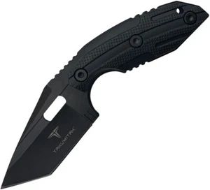 Takumitak Muted Blackout FRN 3Cr13 Stainless Fixed Blade Knife w/ Sheath F3S06 - Picture 1 of 3