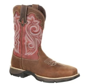 Women's 10 M DRD0220 Durango Lady Rebel Work EH Waterproof Composite Toe Boots - Picture 1 of 7