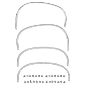 1968 69 70 71 72 Nova Wheel Opening Moldings Front/ Rear/ Right/ Left 4 PCS Set - Picture 1 of 1