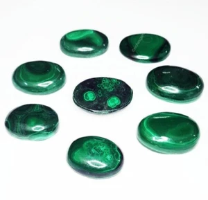 Certified Natural Malachite Gemstone 1.77 Cts Loose Oval Faceted From Brazil - Picture 1 of 10