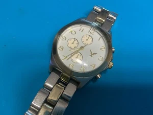 Unbranded White Face Quartz Watch With New Battery WORKING - Picture 1 of 4