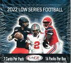 2022 SAGE Hit Low Football GOLD PARALLEL Pick Complete Your Set #1-75 Rookie RC