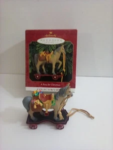 1999 Hallmark Keepsake Ornament A PONY FOR CHRISTMAS #2 Collector's Series - Picture 1 of 4