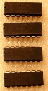 4 x HEF40106BE eq. CD40106 DIP-14 40106 Hex Six Schmitt Trigger NXP - ex PHILIPS - Bild 1 von 1