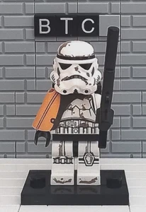 LEGO Star Wars Episode IV 9490 Sand Trooper - Orange Schulterstücke Minifigur! - Bild 1 von 5
