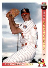 1996 Alexandria Aces Grandstand #25 Josh Montgomery Redwood City California Card