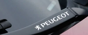 Peugeot Wing Mirror Window Glass wiperblade Decals Stickers for car x2 - Picture 1 of 2