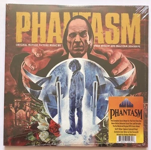 Waxwork Records Phantasm Soundtrack Fred Myrow Silver Vinyl Records New Sealed - Picture 1 of 10