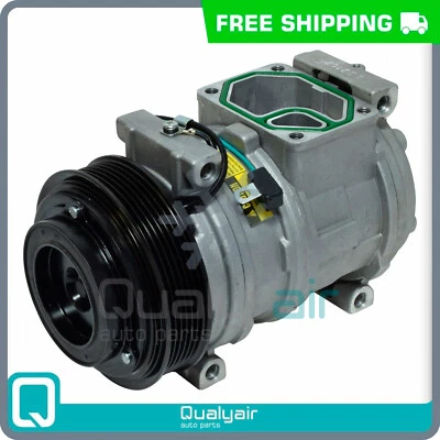 A/C Compressor for Mercedes-Benz 300CE, 400E, 400SE, 400SEL, 500E, 500SEL,... QU - Image 1 of 4