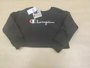 Sudadera de lana para niños Champion cuello redondo cuadrado talla 4 - Imagen 1 de 4