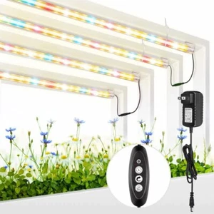 Full Spectrum Led Grow Lamp with Timer Plant Lights Bar for Indoor Tent - Picture 1 of 7