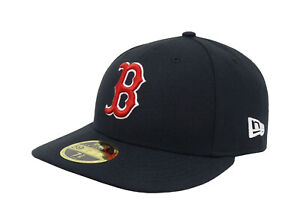 Boston Red Sox New Era LOW PROFILE Authentic On-Field 59FIFTY Fitted Hat - Navy