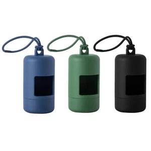 SLSON 3Pack Dog Poop Bag Holder for Leash Lightweight Pet Waste Bag Dispenser... - Picture 1 of 7