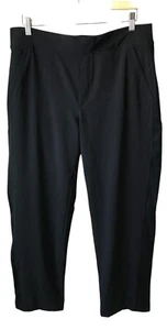 Pantalones de chándal para mujer Athleta Brooklyn forrados talla 14 elásticos negros nuevos sin etiquetas - Imagen 1 de 12