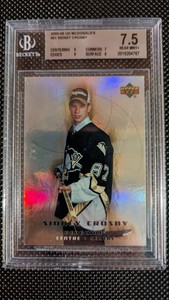 2005-06 Upper Deck McDonald's Sidney Crosby Rookie #51 Penguins BGS 7.5